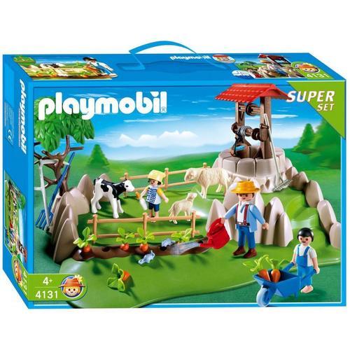 Playmobil Country 4131 - Superset Bergers / Pâture / Animaux
