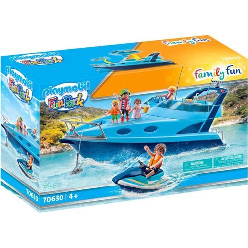 Playmobil Family Fun 70630 - Yacht Avec Scooter Des Mers
