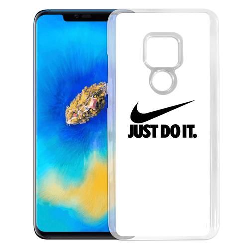 Coque Pour Huawei Mate 20 Pro - Nike Just Do It Blanc
