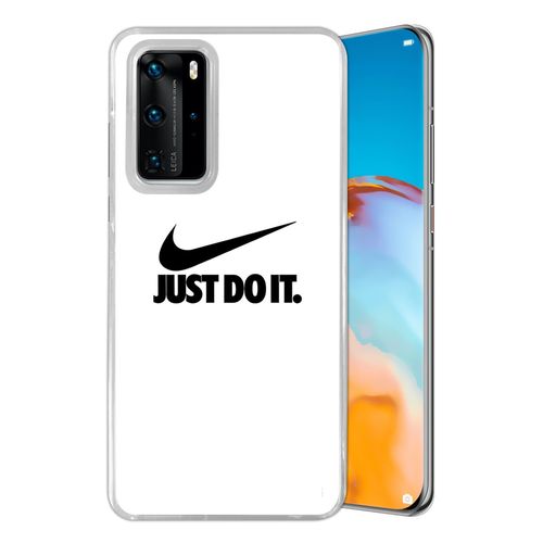 Coque Pour Huawei P40 Pro - Nike Just Do It Blanc
