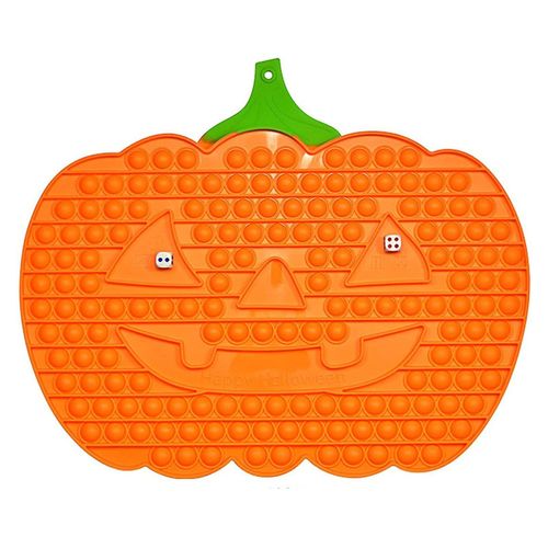 Jouets De Fidget Pour Halloween, Échiquier Anti-Stress, Citrouille Simple, Fossette, Anti-Stress Sensoriel