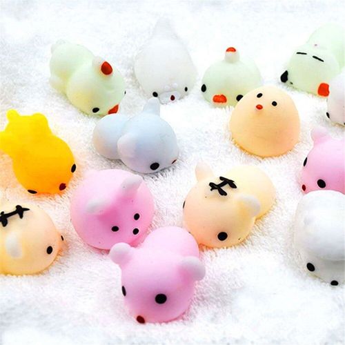 Balle Anti-Stress En Forme De Chat Mignon, Anti-Stress, Anti-Stress, À Presser, Mochi En L'air, Doux Et Collant, Anti-Stress, Cadeau Amusant