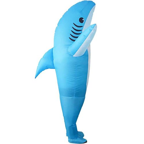 Costume Gonflable De Jeu De Requin, Robe Fantaisie, Combinaison De Fête, Tenue De Cosplay, Accessoire