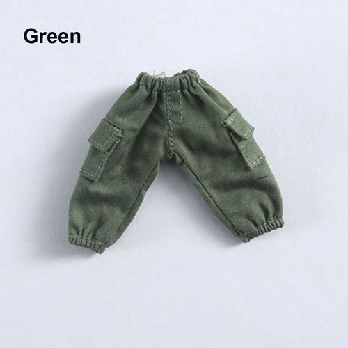 Vêtements Et Accessoires Pour Poupée, Salopette, Pantalon, Shorts, Jeans Longs Pour 1/12 Bjd, 5 Couleurs, 1 Pièce