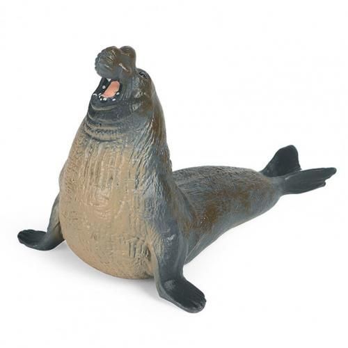 Figurine D'éléphant Réaliste, Modèle De Sceau, Jouet Animal Sealife Pour La Maison
