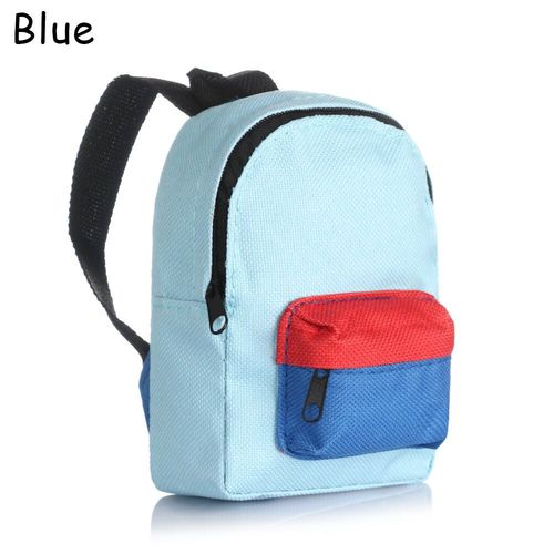 Mini Sac D'école Pour Poupée, Sac À Dos, Accessoires De Maison De Poupée, Miniature, Mignon, Accessoires Pour Enfants Barbie, Jouet De 18 Pouces