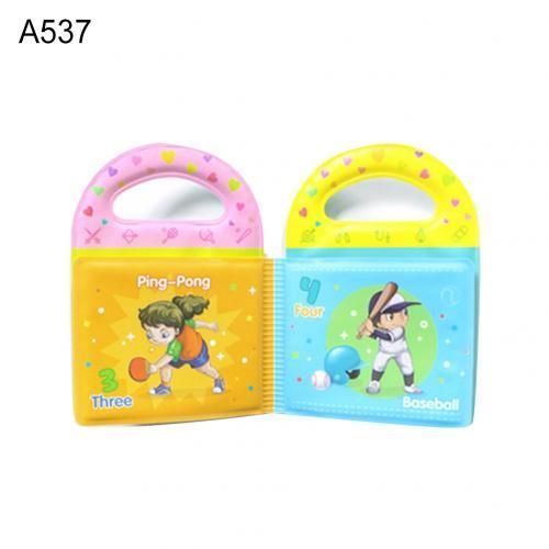 Livre De Bain Anglais Pour Bébé, Animal De Dessin Animé, Étanche, Eva, Album Photo Éducatif, Tissu Doux, Livre D'apprentissage De La Cognition, Livre Silencieux Pour Enfants