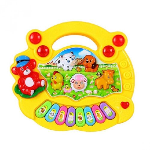 Jouet Musical De La Ferme Des Animaux, Piano, Jouet Éducatif Pour Le Développement Des Bébés, Cadeau, 1 Pièce