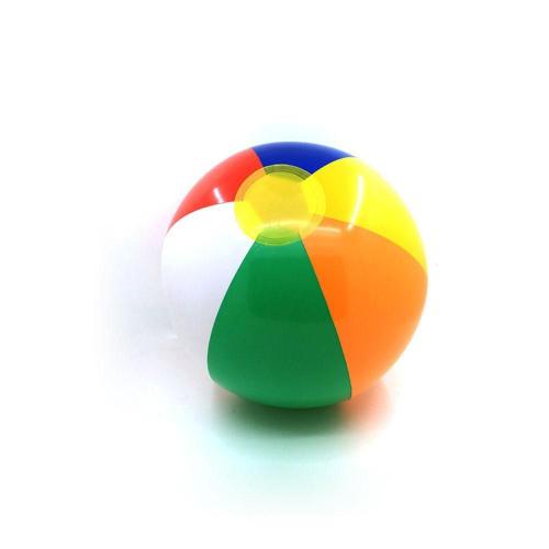 Balle Gonflable Colorée Pour Enfants, 23cm, Jeu De Vacances En Piscine, Jouet D'été Pour Le Jardin