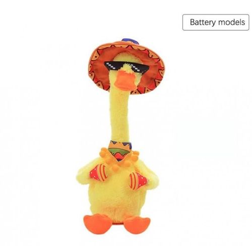 Peluche De Canard Dansant Pour Fille, Jouet Électrique Interactif Éducatif Précoce Pour Enfant
