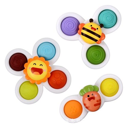 Jouets Pour Bébé, Ventouse Rotative, Toupie Pour Enfants, Gyroscope Classique, Jouets De Bain Amusants Pour Bébé, Cadeau D'anniversaire Et De Noël