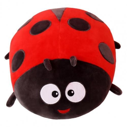 Coussin Coccinelle En Peluche, Facile À Nettoyer, Pas De Bourrage, Peluche Coccinelle Abeille, Coussin En Peluche Pour Sièges