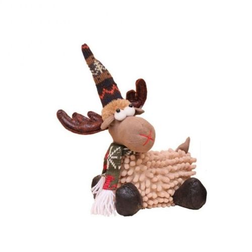Poupée Wapiti De Noël, Ornements De Noël, Bricolage, Écharpe Kawaii, Cerf Pour Maison, Jouets De Joyeux Noël Et Nouvel An Pour Enfants