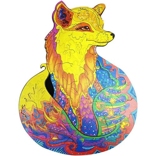 Puzzle En Bois, 3 Tailles, Animaux, Renard, Pingouin, Dessin Animé, Éducatif, Pour Adultes, Jouets Pour Enfants