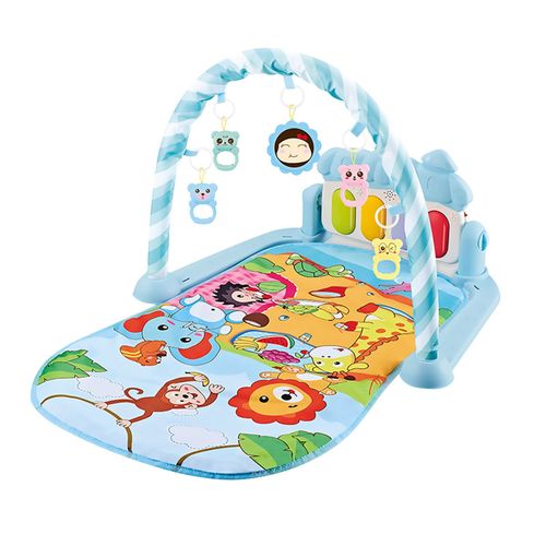 Tapis De Jeu Éducatif Avec Clavier De Piano Pour Bébé, Berceuse Avec Musique, Gymnastique Et Activité Rampante Pour Enfant De 0 À 12 Mois,