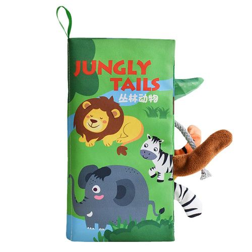 Livre En Tissu Doux Pour Bébé, Jouet Éducatif En Tissu Pour Enfant, Nouveau-Né, Jouet Silencieux Pour Enfants De 3 Mois Et Plus