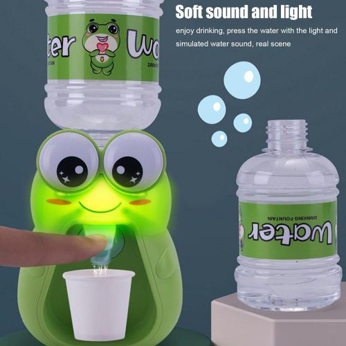 Distributeur D'eau Amusant Pour Enfants, Mini Grenouille, Maison De Jeu, Cuisine, Eau, Jouet Éducatif, Modèle De Fontaine Pour Bébés