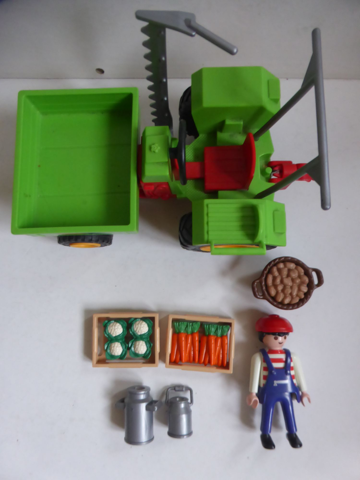 Playmobil Maraîcher tracteur 3074