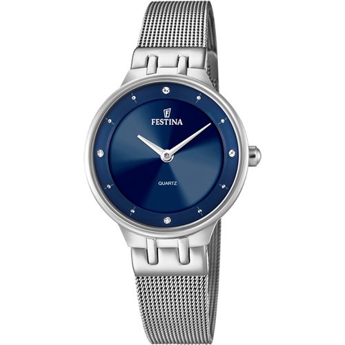 Montre Femme Festina Mademoiselle En Acier Gris