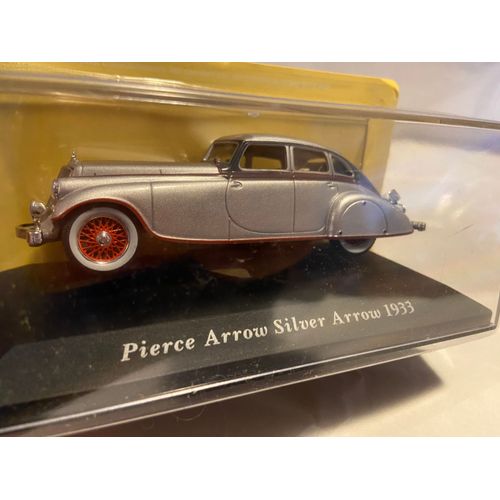 Pierce Arrow Silver Arrow 1933 1/43 Avec Boîte-Altaya