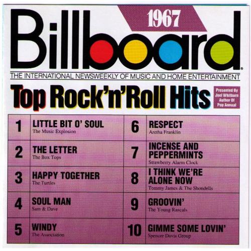 Billboard Top Rock'n'roll Hits - 1967