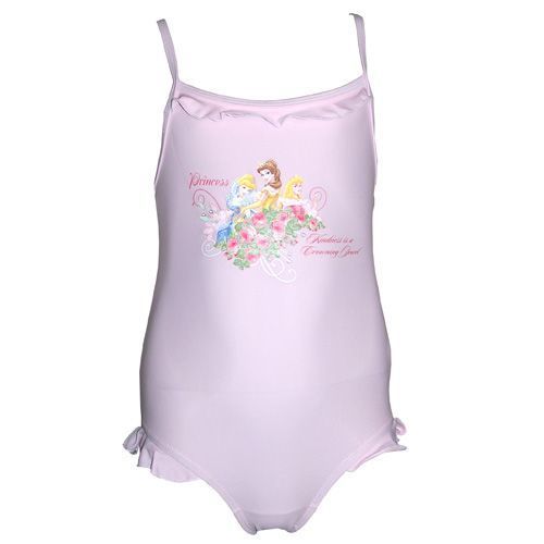 Maillot 1 Pièce Rose Disney Princesses