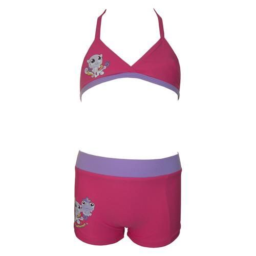 Maillot 2 Pièces Rose Littlest Petshop