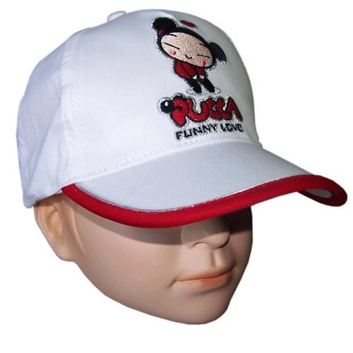 Casquette Pucca Blanche 54 Cm