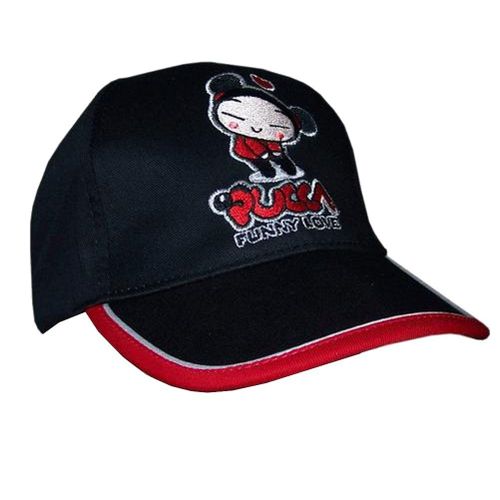 Casquette Pucca Noire 52 Cm