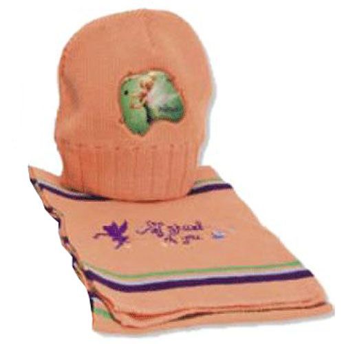Ensemble Bonnet Et Écharpe Fée Clochette 54 Cm
