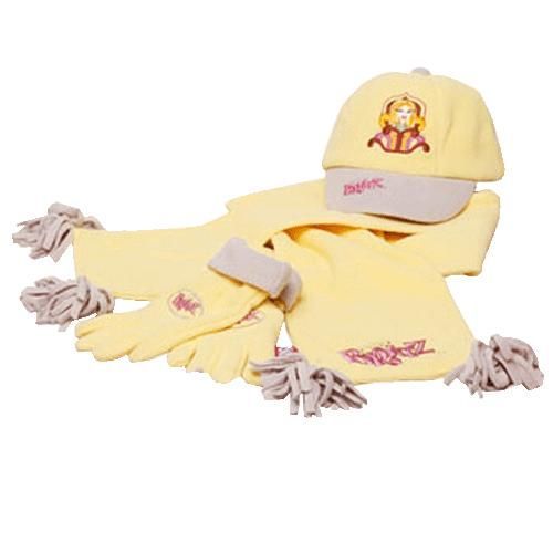 Ensemble Casquette, Écharpe Et Gants Polaire Bratz