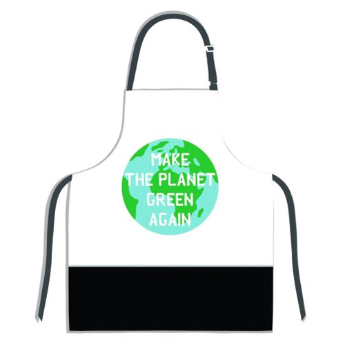 Tablier Adulte À Nouer - Make The Planet Green Again
