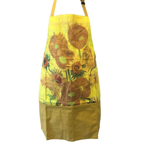 Tablier Adulte À Nouer - Van Gogh Les Tournesols