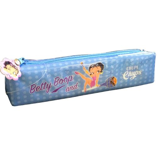 Trousse en PVC bleu Betty Boop