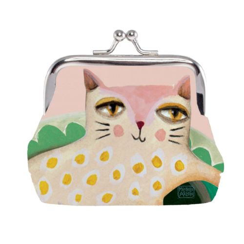 Petit Porte monnaie Chat par Michelle Allen