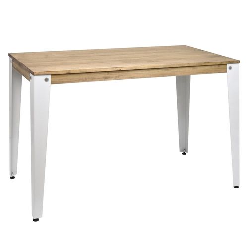 Table Salle A Manger Lunds 120x80 Blanc