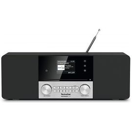 TECHNISAT DigitRadio 3 IR, Noir / Argent (0000/3956) - 20W RMS - radio FM/DAB+/Internet - Lecteur CD