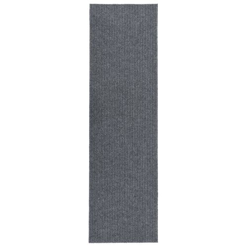 Vidaxl Tapis 100x400 Cm Gris
