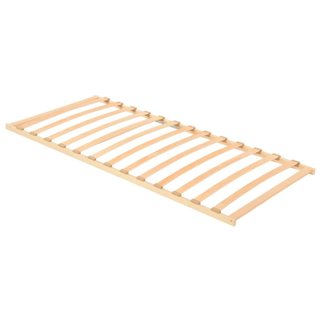 Vidaxl Sommier à Lattes Avec 13 Lattes 90x200 Cm