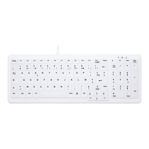 Active Key MedicalKey AK-C7000 - Clavier - lavable - USB - Français - blanc