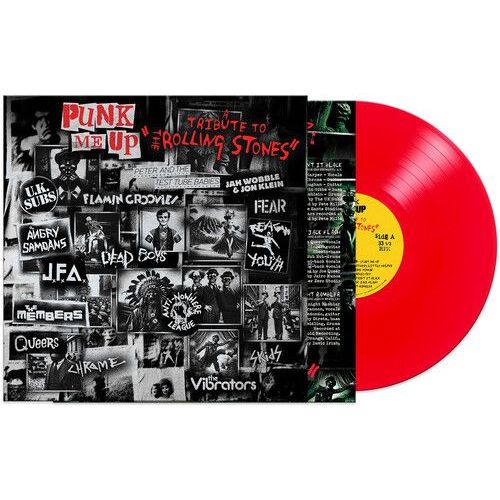 Various Artists - Punk Me Up - A Tribute To The Rolling Stones (Various Artists) [Vinyl Lp] Colored Vinyl, Red, Reissue