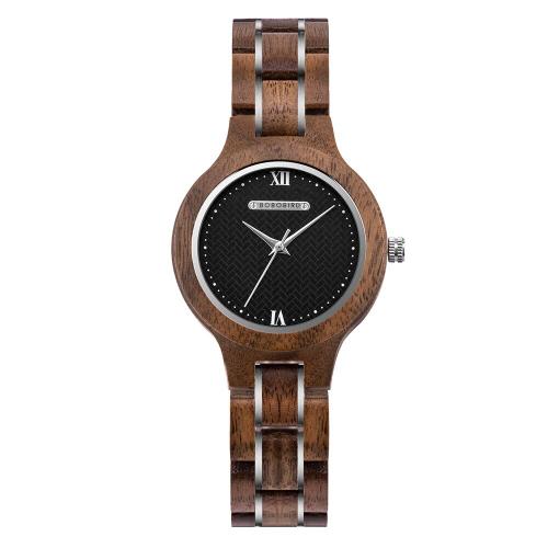 Montre-Bracelet En Bois Pour Femmes, À Quartz, Cadeau 2022 Gt055-1