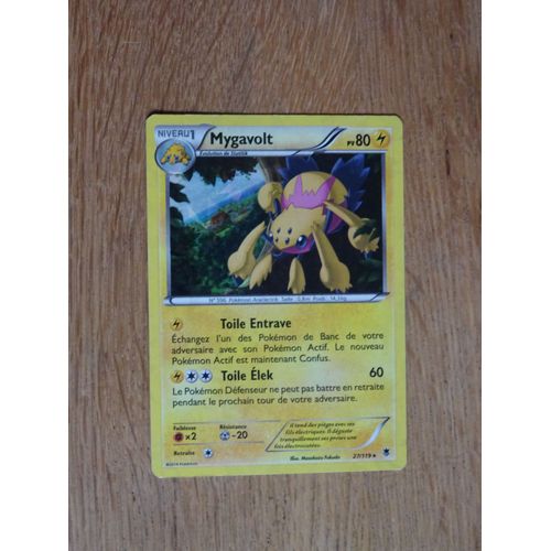 Carte Pokemon Mygavolt Holo 80 Pv Xy Vigueur Spectrale 27/119