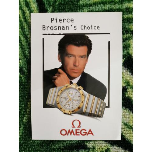 Carte Postale Omega Pierce Brosnan's Choice 007 James Bond