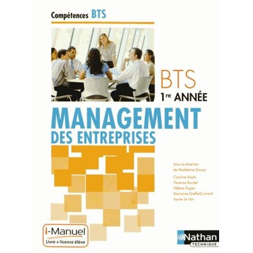 Management Des Entreprises Bts 1e Année