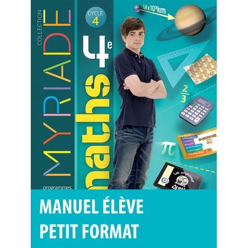 Maths 4e Myriade - Manuel De L'élève