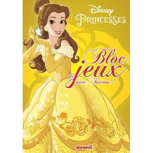 Disney Princesses - Bloc De Jeux Avec Tattoos !