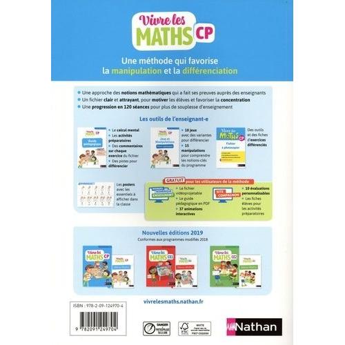 Vivre Les Maths Cp Guide Pedagogique Rakuten