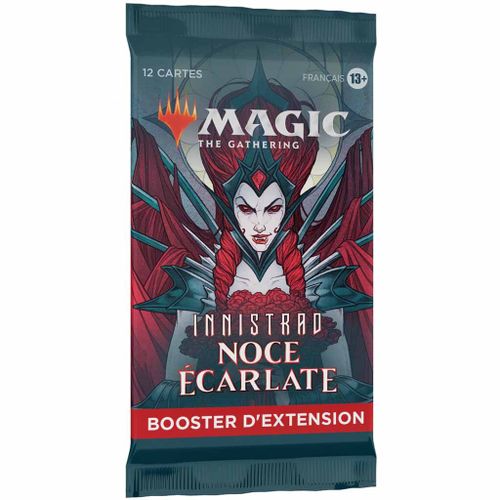 Booster Magic The Gathering Mtg Extension Innistrad Noce Ecarlate Français Fr