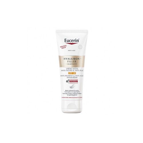 Eucerin Hyaluron-Filler + Elasticity Crème Mains Anti-Taches Anti-Age Spf30 75ml 
